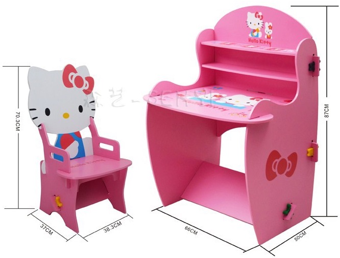 ชุดโต๊ะนักเรียนคิตตี้ สินค้าพรีออเดอร์