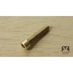 น็อตหัวจม ทองเหลือง M5x25 mm cnc