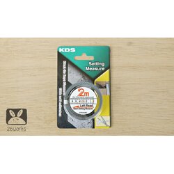 เทป KDS โลหะ 2M อ่านซ้าย ยกกล่อง 10 ชิ้น