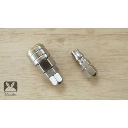 Quick Coupler หัว-ท้าย ใช้กับสาย 5x8 mm