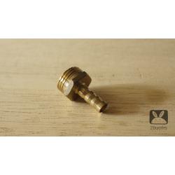 หางปลาไหล 8 mm เกลียวนอก 1/2 นิ้ว