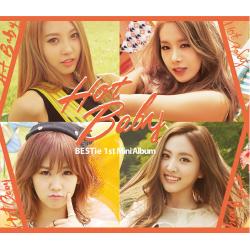 [Pre] BEStie : 1st Mini Album - Hot Baby +Poster