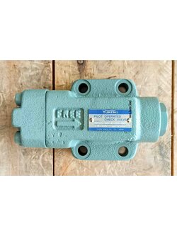 วาล์วกันกลับควบคุมด้วยน้ำมันไฮดรอลิค ไพล็อตเช็ควาล์ว (Pilot Operated Check valve) ยี่ห้อ Yuken รุ่น CPDG Series