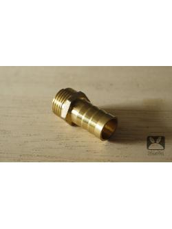 หางปลาไหล 16 mm เกลียวนอก 1/2 นิ้ว