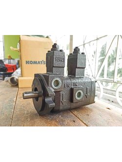 ปั๊มใบพัด2ตอน แบบปรับค่าได้ Hydrome DVP Series