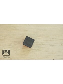 พลาสติกปิดเหล็กกล่อง 19x19 mm (6 หุน) สวมใน