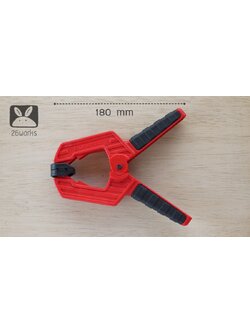 สปริงแคล้มป์ duratec ยาว 180 mm (7นิ้ว) อ้าปาก 3 นิ้ว