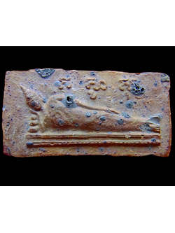 1398 พระนอนกรุวัดขุนอินทประมูล (ปางไสยาสน์) มีบัตรพระแท้ กรุวัดขุนอินทประมูล