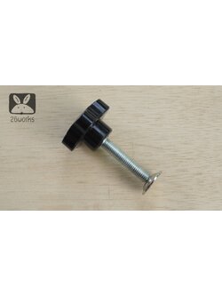 ลูกบิด 48mm+ฝาฉิ่ง M10x50 mm