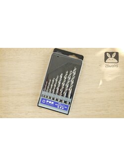 ดอกสว่านเจาะไม้หัวเกสร PSK ชุดละ 8 ดอก