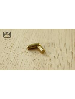 บานพับทรงกระบอก 5x25 mm ทองเหลือง ขายเป็นตัว