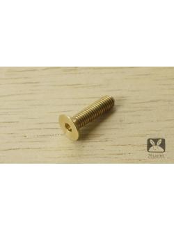 น็อตหัวเทเปอร์ ทองเหลือง M5x20 mm cnc