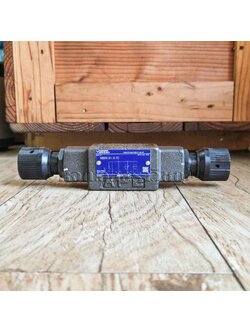 วาล์วควบคุมอัตราการไหลนำ้มันแบบโมดูล่า (Throttle and Check Modular Valves) ยี่ห้อ YUKEN รุ่น MSW-01-X