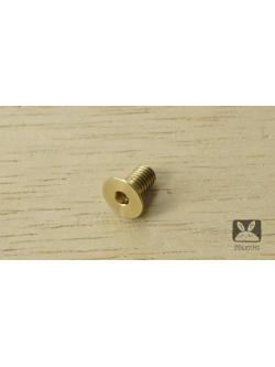 น็อตหัวเทเปอร์ ทองเหลือง M5x10 mm cnc