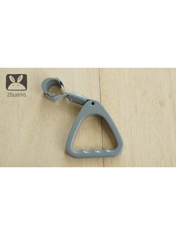 มือโหนรถเมล์ สามเหลี่ยมสีเทา ท่อ 34-35 mm