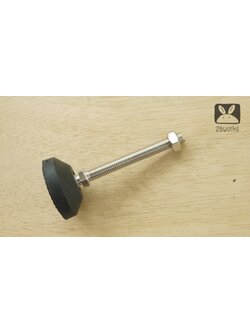 ขาฉิ่งยาง D60 M12x100 mm