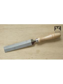 ตะไบขนนก เคลือบกากเพชร 4.5 นิ้ว