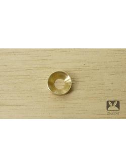 อีแปะรองน็อตเทเปอร์ ทองเหลือง M4