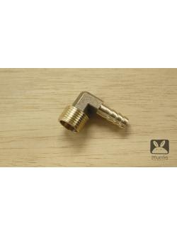 หางปลาไหล 10 mm เกลียวนอก 1/2 นิ้ว 90 องศา