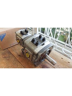 ปั๊มไฮดรอลิคสองตอน ยี่ห้อ Nachi รุ่น IPH series