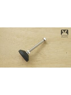 ขาฉิ่งยาง D50 M10x80 mm