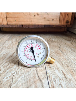 เกจวัดแรงดันออกข้าง เกลียว NPT Stauff SPG Series