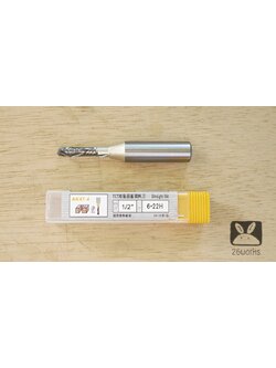 Router Bits arden ตรง 6x22 mm spiral