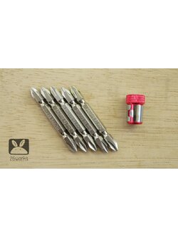 ชุดดอกไขควง 5 ดอก หัว-ท้าย แฉก PH2 มีแม่เหล็ก