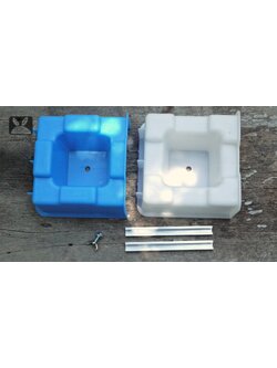 แม่พิมพ์อิฐ ตัวต่อ 15x15x15 cm ครึ่งก้อน