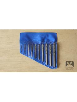 ดอกสว่านเล็ก เคลือบกากเพชรชุดละ 10 ดอก