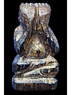 1461 ปิดตาไม้โพธิ์แกะหลวงปู่เอี่ยม ประกวดได้ที่ 1 วัดหนัง