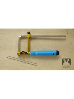 เลื่อยฉลุ คอลึก 7 cm + ใบเลื่อย 2 ใบ