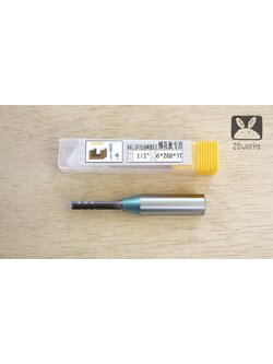 Router Bits arden ตรง 6x28 mm 3 ฟัน