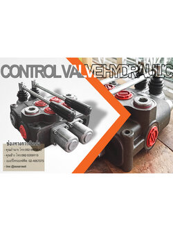 วาล์วมือโยกไฮดรอลิก 2 แกน 120 ลิตร