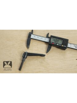 มือบิดก้านเดียว M6x25 mm