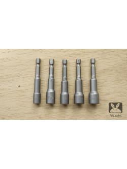 ลูกบล๊อคก้านหกเหลี่ยม ชุด 5 ตัว