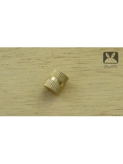 พุกตัวเมียทองเหลือง M8x12 mm แบบตัน