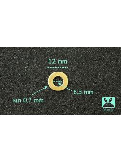 อีแปะทองเหลือง M6 ถุงละ 10 ตัว