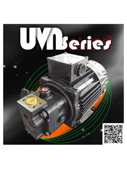 ปั้มใบพัดพร้อมมอเตอร์แบบปรับได้ Nachi รุ่นUVN series