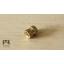 พุกตัวเมียทองเหลือง M5x10 mm แบบตัน