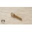 สกรูเกลียวตัวหนอน ทองเหลือง M4 x 24 mm ขายเป็นตัว