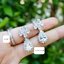 ต่างหูหนีบ สำหรับเจ้าสาวที่ไม่เจาะหู ราคา 160 - 300 บาท
