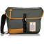 Bianchi - LBTC-03 : A4 Messenger Khaki (สีเขียว/ ขอบหนังสีน้ำตาล)