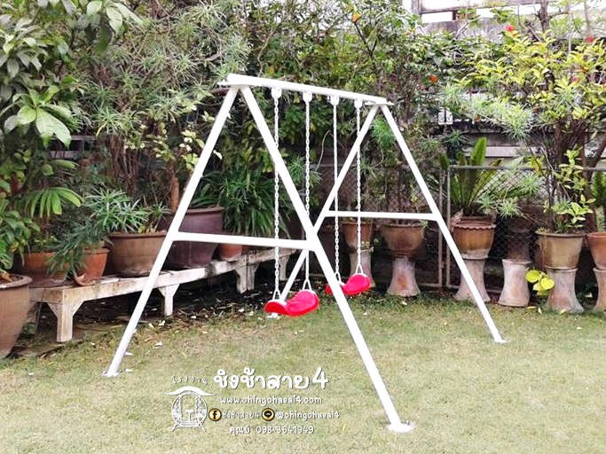 ชิงช้าโซ่2ที่(ทีนั่งพลาสติก) **ราคาโปรโมชั่น**