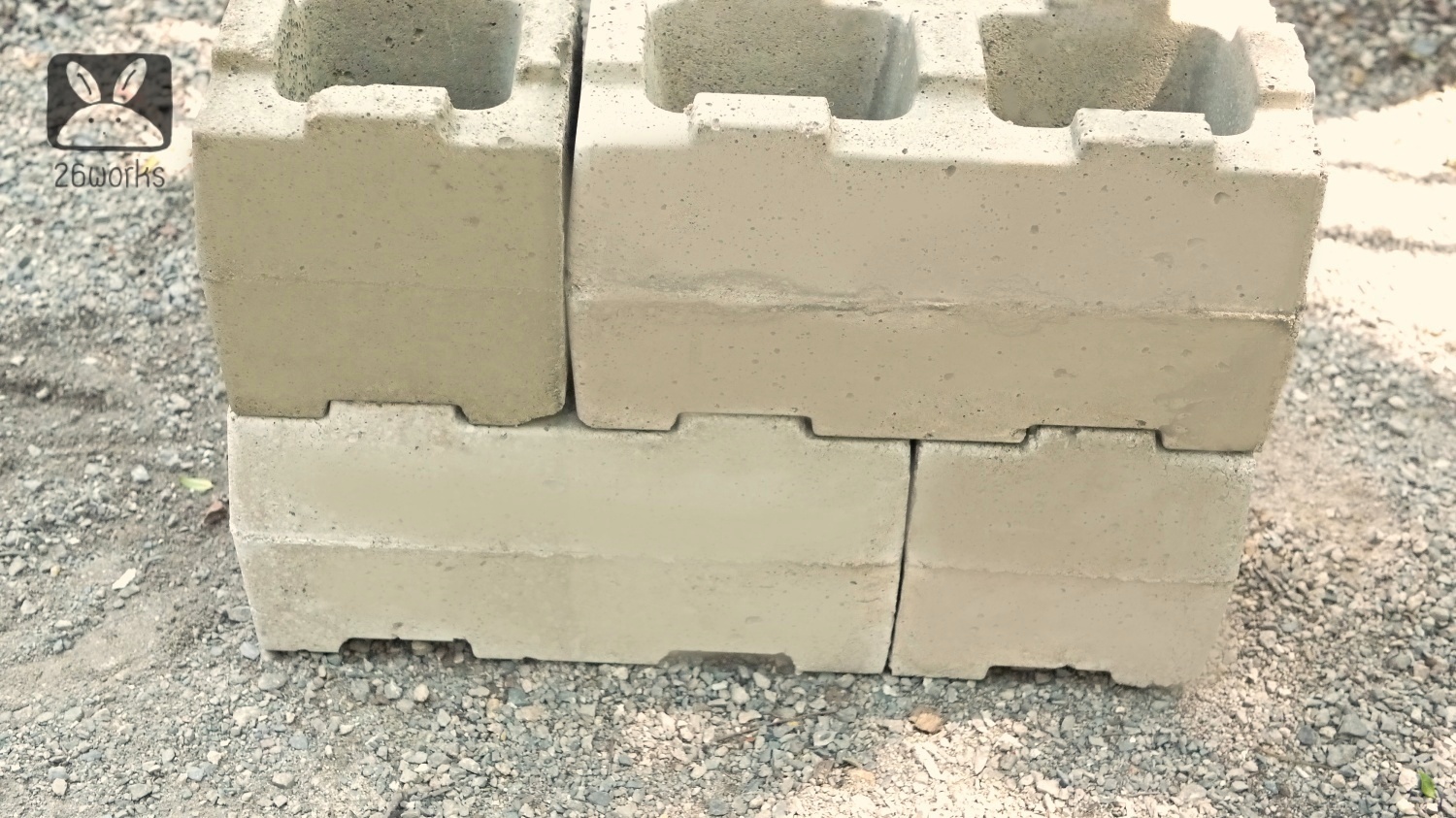 แม่พิมพ์อิฐ ตัวต่อ 30x15x15 cm