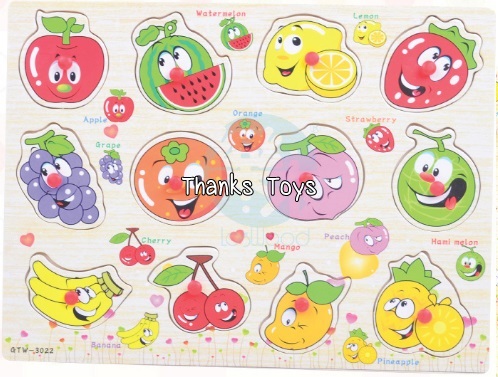 จิ๊กซอว์รูปผลไม้