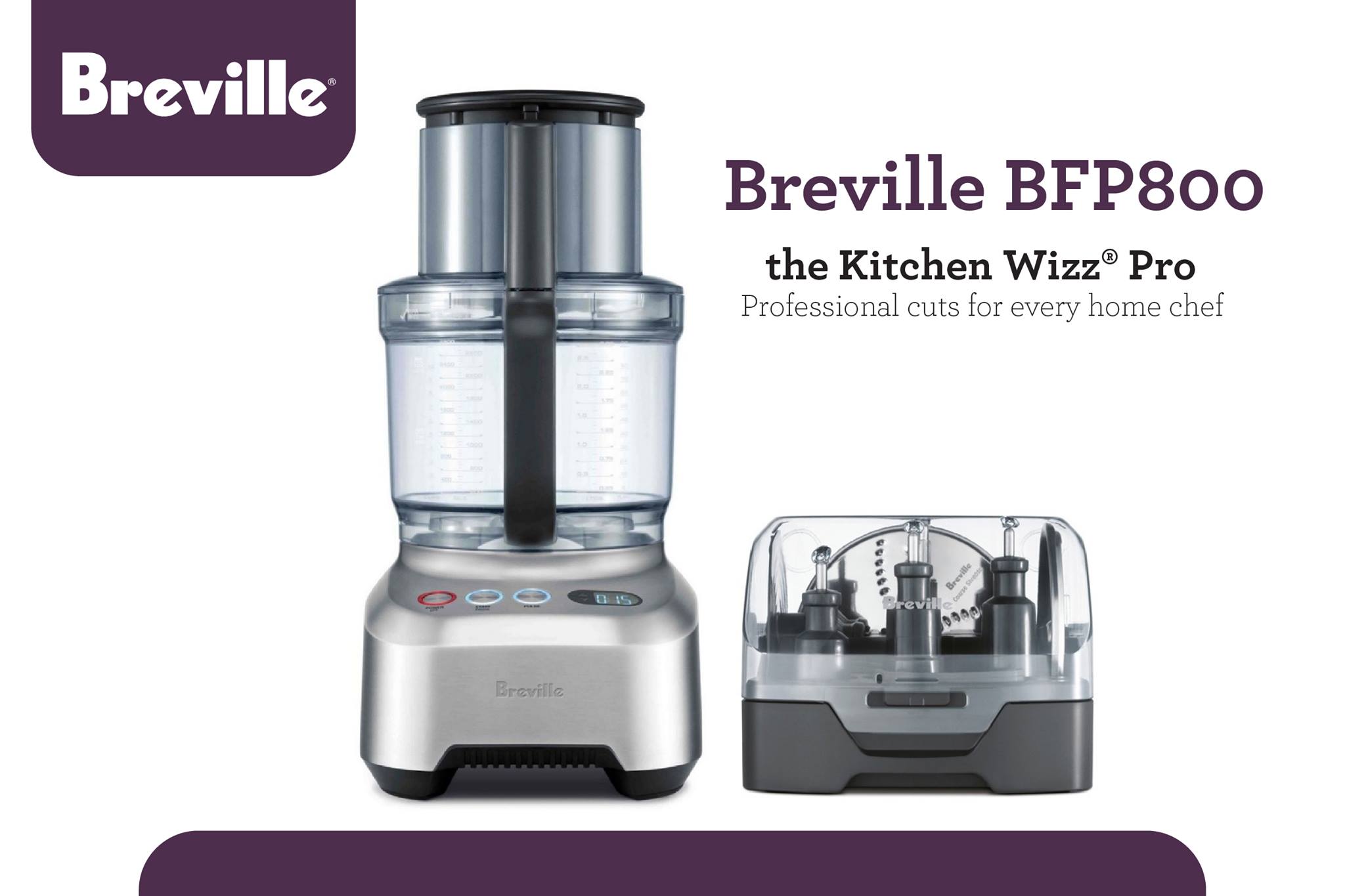 เครื่องเตรียมอาหารราคาพิเศษ Breville รุ่น BFP800