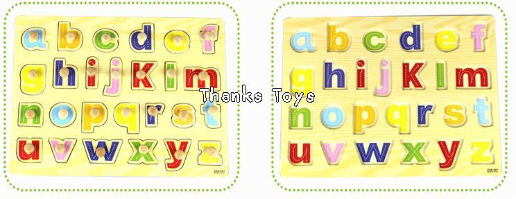 จิ๊กซอว์รูปตัวอักษรภาษาอังกฤษ a-z ตัวพิมพ์เล็ก