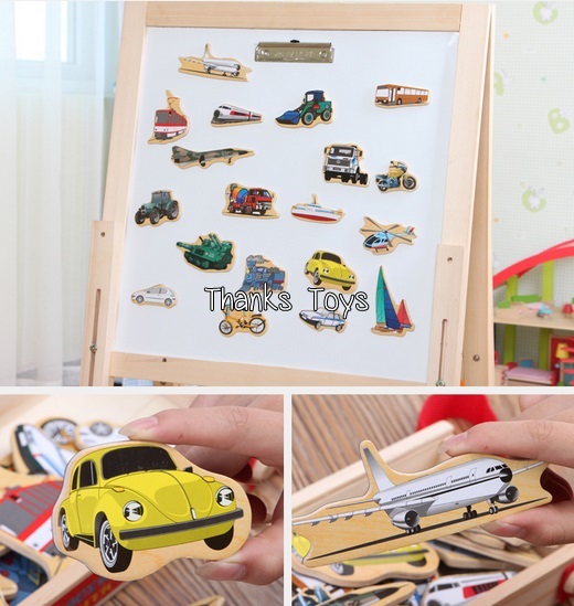 แผ่นภาพแม่เหล็กฟาร์มสัตว์ 19 ชิ้น (Animal Farm Magnet)