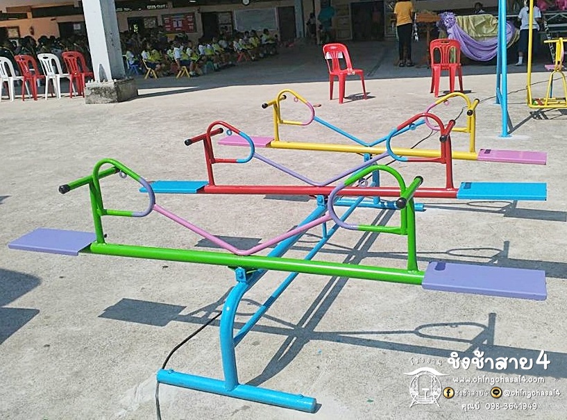 คานกระดกรูปสัตว์ 6 ที่ (หัวม้า)